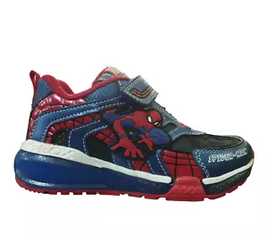 SCARPE GEOX BAMBINO BIMBO MODELLO BAYONIC SPIDERMAN LUCI ON -OFF - Foto 1 di 5