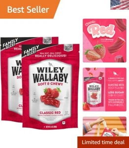 Delicious 24 Oz Strawberry Licorice Twists - Soft, Chewy, and -Friendly - Picture 1 of 9