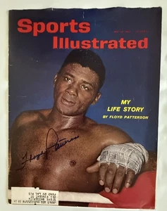 FLOYD PATTERSON Boxen signed handsigniert 1962 Sports Illustrated SI Cover - Bild 1 von 6