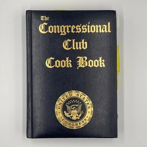 Vintage 1987 Congressional Club Cookbook Hardcover 11th Edition USA National Rec - Picture 1 of 13