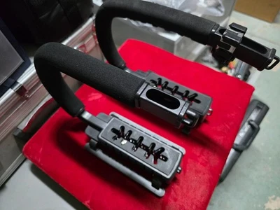 (2) Hot Shoe Mount Video Handle Grip Handheld Stabilizer for DSLR Camera GoPro - Image 1 of 3