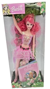 Barbie Fairytopia Sparkle Fairy Puppe rosa 2003 Mattel #B5734 NEU NRFB C5 - Bild 1 von 7