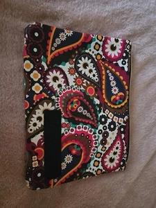 Pochette XL Cosmetic Makeup Bag "Non aver paura di fallire" Paisley A1 - Foto 1 di 5