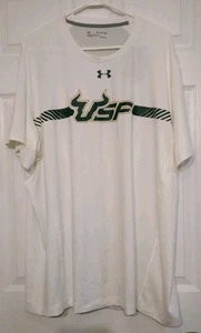 T-shirt manica corta uomo University of South Florida USF Under Armour taglia 3XL - Foto 1 di 16