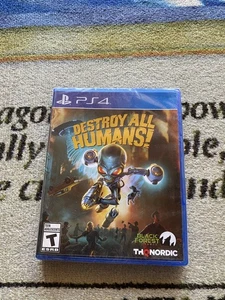 BRAND NEW SEALED! Destroy All Humans (PlayStation 4, PS4) Remaster THQ - Picture 1 of 3