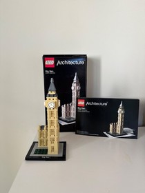 LEGO ARCHITECTURE Big Ben Good Condition Complete w Box & Instructions Set 21013
