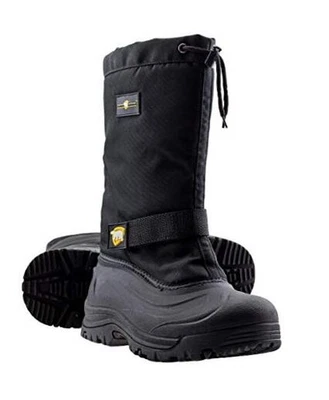  Mens Winter Boots for Men with Removable Wearable Thermal Liner - Tall 7 Black - Image 1 of 4