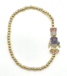 Baublebar x Disney Daisy Duck 3mm Pavé Pisa Figural Character Bling New - Picture 1 of 4