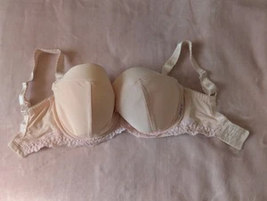 Ewa Michalak Bra S Pink Marzipan RZWMRCPNS HH60 28GG 8GG Pushup - Picture 1 of 6
