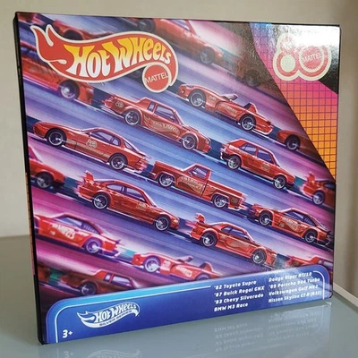 Hot Wheels 80th Anniversary Red Car Set 8pcs Mattel 2025 Japan Exclusive New