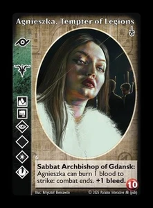 Agnieszka, Tempter of Legions - Followers of Set - Vampire VTES - Bild 1 von 6