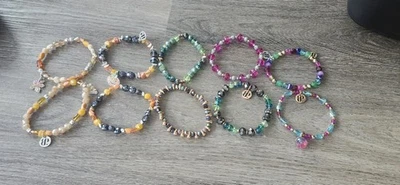 Bomb Party Stretch 10 Pulseras Naranja Otoño BP Foto 1 de 4