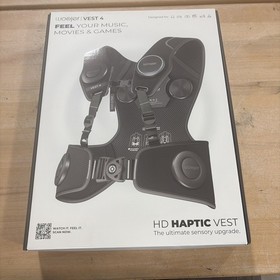 Woojer Vest 4 HD Haptic Vest Black VR Music Movies