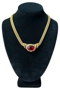 Collar Cadena Cuerda Intercambiable Colección Clásica Joan Rivers Tono Dorado - Imagen 1 de 13