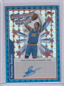 2024-25 Topps Finest PACOME DADIET Colossal Shots RC Auto Blue Geometric 82/99 - Picture 1 of 1
