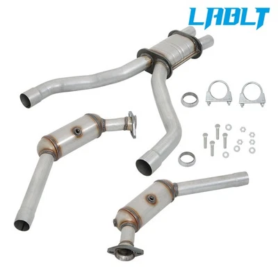 Catalytic Converter Set For Ford Thunderbird 2003-05 / Lincoln LS 2003-2006 3.9L - Image 1 of 4