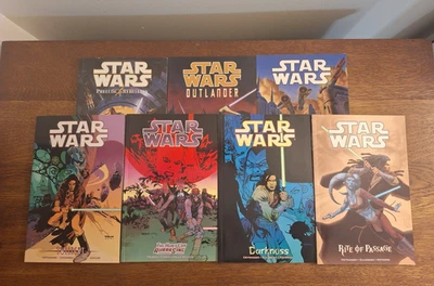 Star Wars Republic TPB Lot Darkness Twilight Outlander Rite of Passage 7 Total - Image 1 of 4