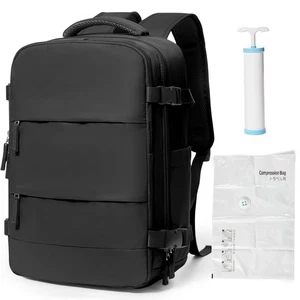 Vakuum Rucksack mit Pumpe Reiserucksack für Damen Herren Handgepäck Flug Appro... - Bild 1 von 7