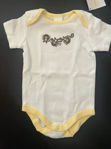 NWT Infant UNISEX 3-6 mo Gymboree SILLY MONKEY Vintage ‘10 BODYSUIT One-Piece - Picture 1 of 2