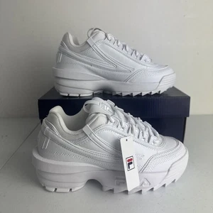 FILA Disruptor II 2 White Authentic Schuhe Größe UK 3,5 - Bild 1 von 5