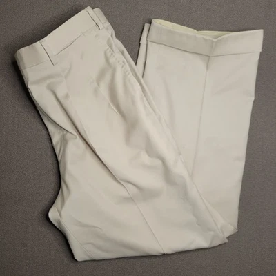 Pantalones de vestir Brioni Cannes para hombre 34x27 (real) lana plisada años 140 Italia dobladillo Foto 1 de 4