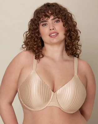 Playtex Secrets Perfectly Smooth Underwire Bra Womens Seamless light TruSUPPORT - Image 1 of 4