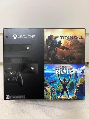 Microsoft Xbox One & Kinect Day One Edition Console 500GB Black NEW Japan - image 1 of 4