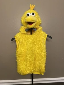 Sesamstraße großer Vogel Kostüm Unisex Größe 2-4 gelb Einteiler Halloween - Bild 1 von 4