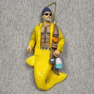 Diamantes de diciembre MONTY el pescador adorno Merman falta aspecto de red leer - Imagen 1 de 6