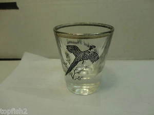 Ring Necked Pheasant Shot Glass (Used/EUC) - Picture 1 of 10