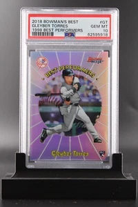 GLEYBER TORRES | 2018 Bowman's Best | #GT | RC | 1998 Best Performers | PSA 10 - Picture 1 of 2