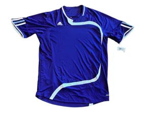 Camicia da calcio viola Adidas taglia large climacool - Foto 1 di 5