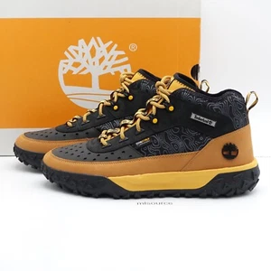 Size 12 Men's Timberland Greenstride Motion 6 Super Ox Leather Hiking Boot Black - Picture 1 of 7