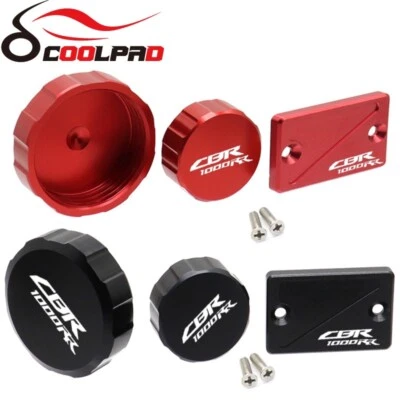 Tampa de reservatório de fluido de embreagem de freio dianteiro traseiro para HONDA CBR1000RR 1000RR 07 - Imagem 1 de 4