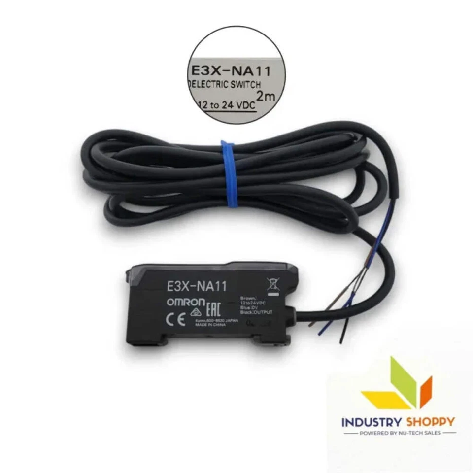 New Omron E3X-NA11 2M Photoelectric Sensor - Image 1 of 4