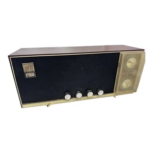 Radio Transistor Arvin AM/FM De Colección 35R28 Grano de Nogal - Probado + Funcionando - Imagen 1 de 6