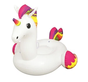 Bestway Aufblasbare Figur Einhorn mit Griffen 224x164 cm Strand und Pool 4111 - Bild 1 von 8