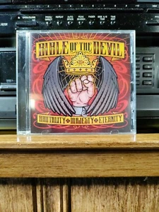 BIBLE OF THE DEVIL “Brutality Majesty Eternity” RARE Like New Metal CD! - Picture 1 of 2