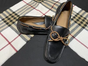 Polo Ralph Lauren |Roberts Slip On Driving Loafers | Deep Black | 13D - Picture 1 of 8
