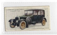 (Jy821-100) Lambert & Butler,Motor Cars A Series,Lanchester,1922 #22