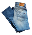 Diesel Krooley Blue Denim Jeans Regular Slim Carrot Mens W29 Wash 0RNVS_Stretch