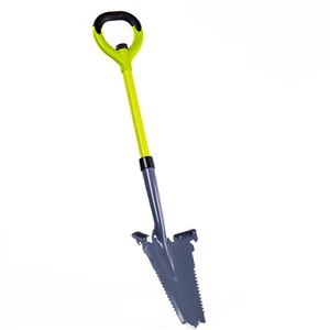 Garden Gear Multi Purpose Shovel Serrated Carbon Steel Blade Root Cutter Spade - Picture 1 of 6