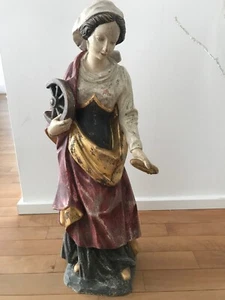 Heiligenfigur Catherine PANTE, 60cm v. G.C.-Soplases - wunderschön - Bild 1 von 7