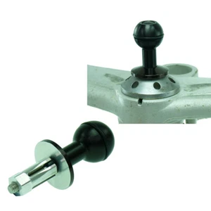 Bola de 1" 12 mm orificio hexagonal montaje GPS para motocicletas Honda Blackbird/Kawasaki f - Imagen 1 de 6