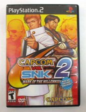 CAPCOM VS SNK 2: Mark of the Millennium 2001 PS2 Video Game COMPLETE PlayStation