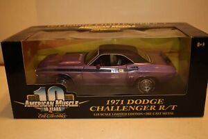 1:18th Scale Ertl American Muscle 1971 Dodge Challenger R/T Boxed