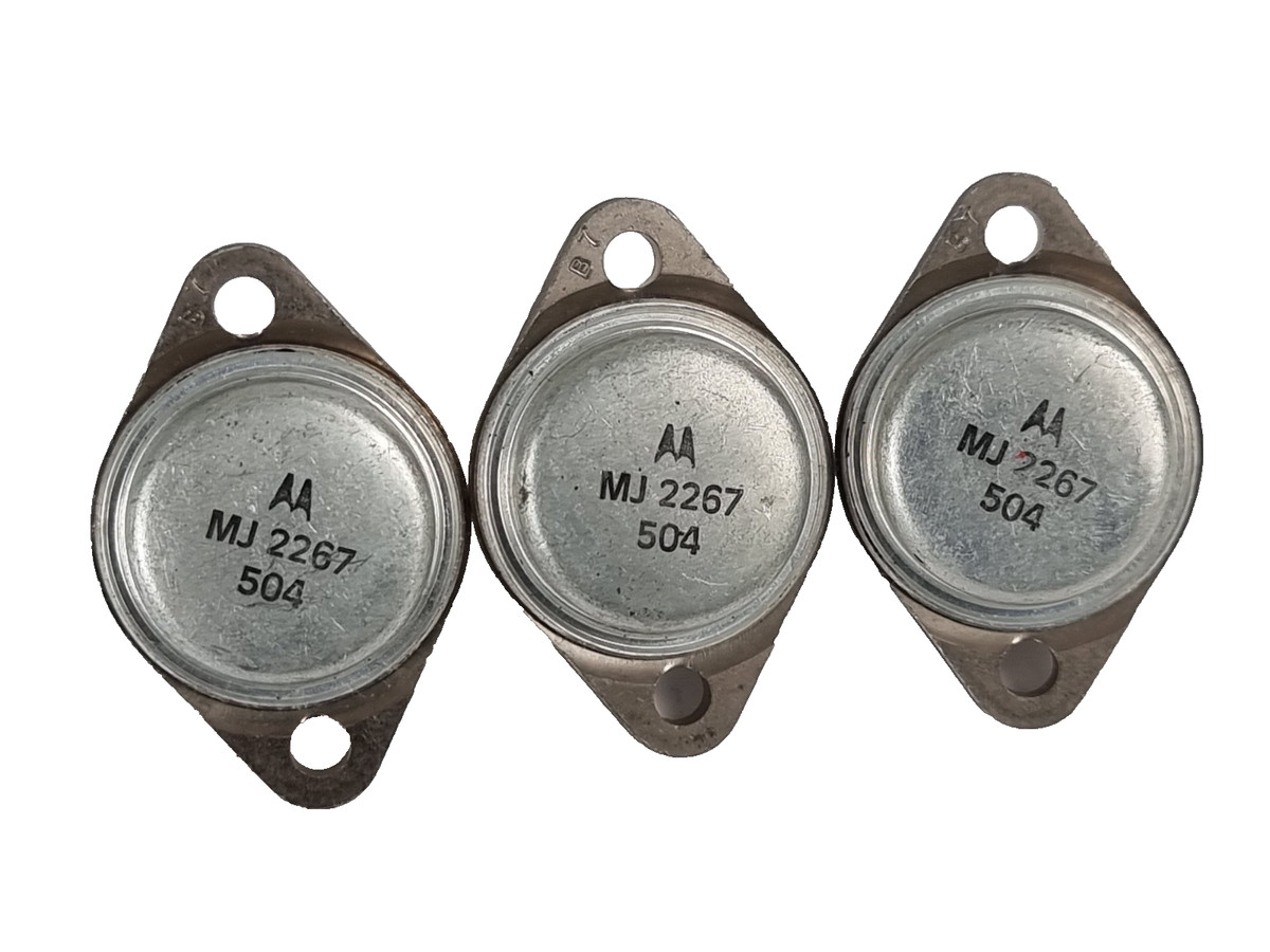 Transistor Motorola Mj4502 PNP TO-3 | 30A 100V 200W, Nuovo Originale ...