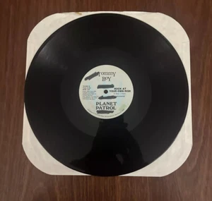 PLANET PATROL PLAY AT YOUR OWN RISK / ROCK AT YOUR OWN-12" SINGLE-Tested XLNT ! - Picture 1 of 5