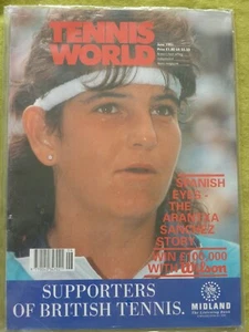 TENNIS WORLD / 1991 JUNI / SPANISH EYES - THE ARANTXA SANCHEZ STORY - Bild 1 von 1