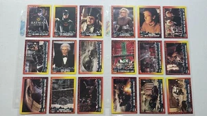 Topps Batman Returns Trading Cards COMPLETE SET OF 88 + ALL STADIUM CLUB CARDS - Picture 1 of 7